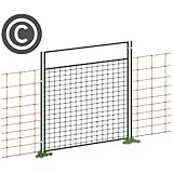 Tür für Weidezaunnetz, Netze bis 90cm Höhe, Öffnungsbreite 86cm, elekrtifizierbar