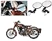 Auto Pearl Premium Quality 1 Pair Set of 2 pcs. Adjustable Motorcycle & Scooty Rearview Mirrors Round Handle Bar End Mirror For - Royal Enfield Classic 350 RS.798.00
