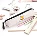 Produktbild NINGSANJIN 1x Stifte Etui Stifteetui Pencilcase Stifttasche Kosmetik Pinsel Tasche Cute Cartoon-Federmäppchen Pen-Taschen Make-up Kosmetiktasche Reißverschluss-Münzbeutel-Geldbeutel (Weiß)