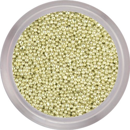 nail perfection SILVER METAL MICRO BEADS for nail art
