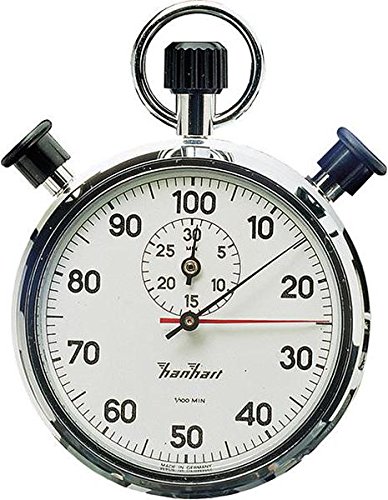 Preisvergleich Produktbild Präzisions-Doppel-Stoppuhr, 1 / 100 Min.