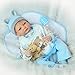 Produktbild OUBL 22 Zoll 55cm lebensecht Reborn Puppe Dolls Babys Junge Magnetismus Neugeboren Silikon Vinyl billig Geschenke Spielzeug