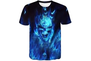 Celucke Herren T-Shirt Kurzarmshirt Shirt Casual Basic O-Neck mit Löwe Print, Männer Sport Kurzarm Casual Top Rundhals 3D Druck Shirts