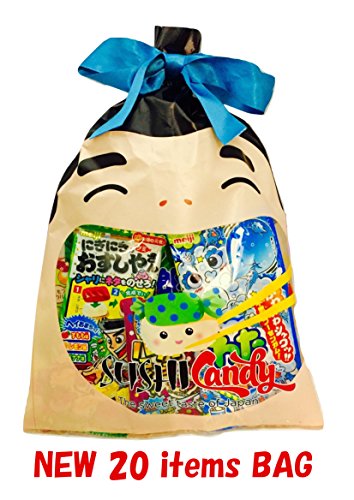 Preisvergleich Produktbild 20 japanische Süßigkeiten und Snacks Geschenktüte