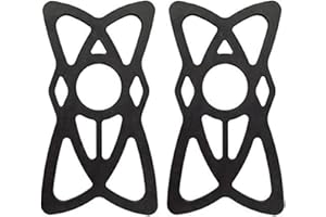 BigCheer 2 x goma de seguridad para soporte de bicicleta para teléfono móvil, funda universal para funda, correa de muñeca con ranura para tarjeta de identificación para iPhone 12 11 X Galaxy S20