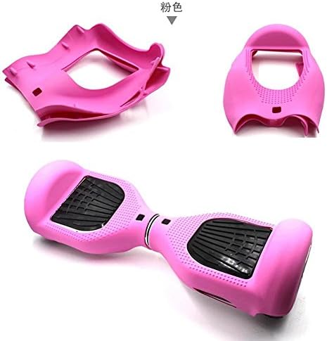 Half-Body Silicone Rubber Protective Skin Soft Cover for 6.5 inches Self Balancing Electric Scooter , 4