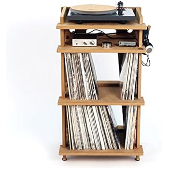 Plattenspieler-Ständer, Vinyl-Plattenaufbewahrung, Plattenständer