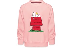 Spreadshirt Peanuts Snoopy Und Die Hundehütte Kinder Premium Pullover