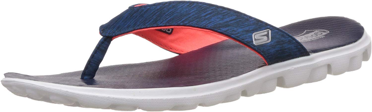 skechers on the go flow flip flops