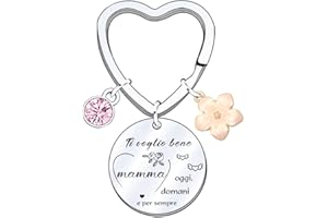 FGHJK Regalo Festa della Mamma Regalo Mamma Portachiavi Mamma Festa della Mamma Idee Regalo Regalo Compleanno Mamma Regalo Mamma Anniversario regali festa della mamma originali