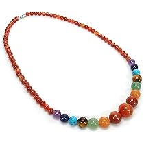 huberstore Natural Stone Beads Neckless
