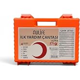 İlk Yardım &Ccedil;antası ULTRA, 112 Acil Uyumlu, ABS Plastik, İşyeri, Ofis, Ev, Ara&ccedil; ve Tekne i&ccedil;in