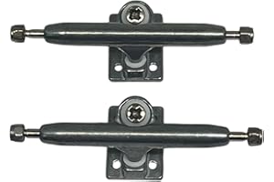 LEEFAI Pro Fingerboard Trucks 29/32/34/36 mm, G4-Raw, perno in metallo invertito a colori, con ferramenta (26 mm)