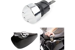 FINMOKAL Chrome Oil Dipstick Filler Plug Fit For Harley Sportster XL 883 1200
