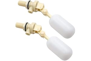 Lucky Farm 2 Pack 1/2" Original Float Valve for Stainless Steel Automatic Waterer Bowl Horse Cattle Goat Sheep Pig Dog Water Trough