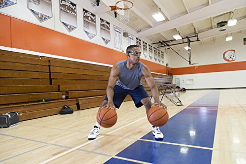 SKLZ Trainingsgerät Court Vision Basketball Dribble Trainingsbrille, Schwarz/Grau, NSK000041 - 2