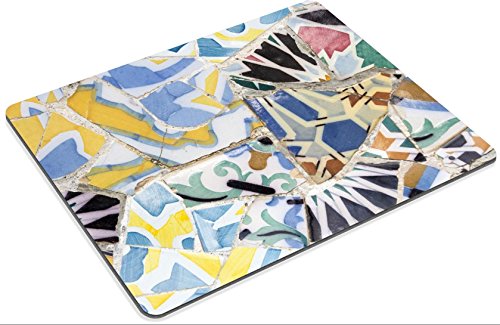 Liili Mauspad Naturkautschuk Mousepad Detail der berühmten Gaudi der längsten Bench Bild-ID 23045760 - 2