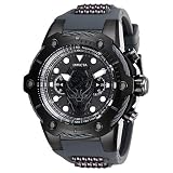 Invicta Marvel Herren-Armbanduhr Armband Silikon Gehäuse Edelstahl Quarz 26919
