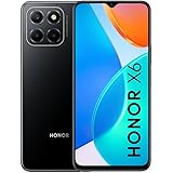 HONOR X6 Téléphone Portable, Smartphone Batterie 5000 mAh, Triple Caméra 50 MP, Double SIM 6,5 Pouces, 4 + 64 Go, Stockage Ex