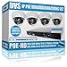 Produktbild DVS Germany - IP HD 2000 GB Videoüberwachung Set , IP Kameras und Netwerkrekorder - DVLC-IPC4SET12000X