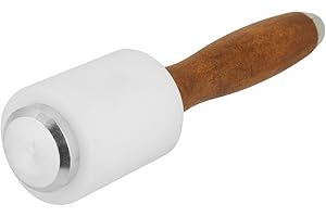 Holzgriff Lederwaren Nylon Hammer Hammer Leder Handwerk Schnitzhammer Rindsleder Nähen Harmer Stamping Tool Kit