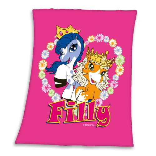 Herding 759356035 Fleecedecke Filly, 130 x 160 cm, 100 % Polyester