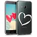 Produktbild kwmobile HTC U11 Life Hülle - Handyhülle für HTC U11 Life - Handy Case in Weiß Transparent