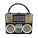 Produktbild Yhjklm Clutch Abendtasche Retro Acryl Persönlichkeit Tasche Radio Recorder Tote