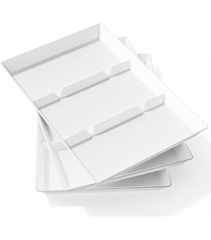 Support à gâteaux en plastique à 3 niveaux, assiettes de thé de l'après