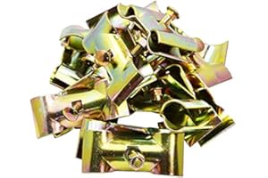 Systafex® 50 Stück Mobilzaun Bauzaun Schelle Verbindungschelle Klemme für Baustellenzaun Absperrzaun