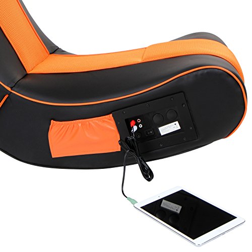 Miadomodo Fauteuil multimédia Pliable avec système de Son intégré (différentes Couleurs Disponibles)