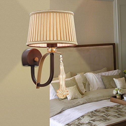 huajing® Wall Lamp 1 Piece Textile Simple and Elegant For Living Room European Style Wall Lamp For Bedroom