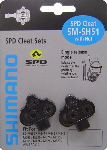 Shimano Schuhplatten SMSH51, schwarz, Y42498200_schwarz - 2