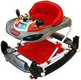 Kann in der Höhe an die Körpergröße verschiedener Kinder angepasst werden und stellt sicher, dass die Füße den Boden richtig berühren, wie von Kinderärzten empfohlen