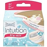 Wilkinson Sword Intuition Dry Skin Razor Blades for Women - Pack of 3