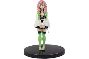 Tongyundacheng Kanroji Mitsuri Figurka 16 cm - Figurka Anime Model Kimetsu No Yaiba PVC Statua Model Kolekcje Dekoracja Domu Ozdoby