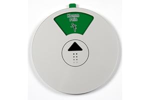 PROMESSA-DESIGN FREI - BESETZT rundes Schild Grau-15 cm-Bitte klöpfen-Komm rein-Nicht im Büro-Bitte nicht stören-In einem Meeting. (Grau)