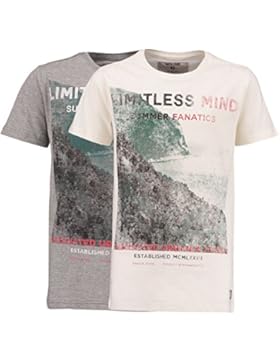 Garcia Kids Jungen T-Shirt im Doppelpack SET-C73428