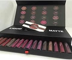 Whobabe huda16 Lippenstift Set 16 matte Lipgloss 16 Farben