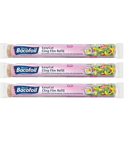 Baco Easycut Lot De 4 Recharges Film 15 Mm - Conservation Aliments Fraîcheur