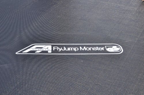 FA Sports Gartentrampolin mit Sicherheitsnetz Flyjump Monster II, blau, 366 cm, 1221 - 9