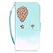 Produktbild Nancen Apple iPhone 7 / 8 hülle, Flip Case Wallet Cover with Stand Function, Folio Bookstyle Handytasche Soft Silikon Bunte Muster Lederhülle Tasche PU Leder Slim Backcover Shell Handyhülle.