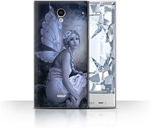 Official Elena Dudina Phone Case / Cover for Sharp Aquos Crystal/306SH / Fairy of the Land Design / Elegant Fairies Collection