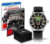 Jacques Lemans Unisex-Armbanduhr The Expendables 2 Analog Quarz Leder E-226.1