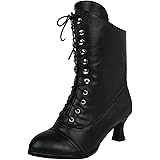 white victorian boots