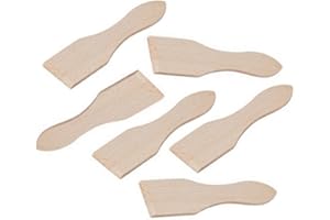 ENERJARY 6 SPATULES EN BOIS SPECIAL RACLETTES CUISINE