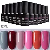 Menge: 1 Flasche WMING Home Damenmode UV Gel Beauty Nail Art Polnischen Langanhaltende Lack DIY Maniküre - 25# (Color : 36#)
