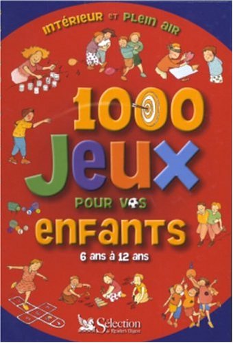couverture de : 1000 jeux pour vos enfants