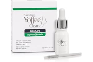 Simon & Tom Yoffee Clear preparat do leczenia grzybicy stóp, do paznokci u rąk i stóp, z olejkiem z drzewa herbacianego i arganowego, 10 ml