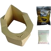 Free Camp 201719 Portable Toilet, Unisex, Paper Bag, One Size